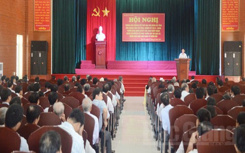 Huyện ủy Tân Yên thông báo nhanh kết quả Đại hội Đảng bộ tỉnh Bắc Giang