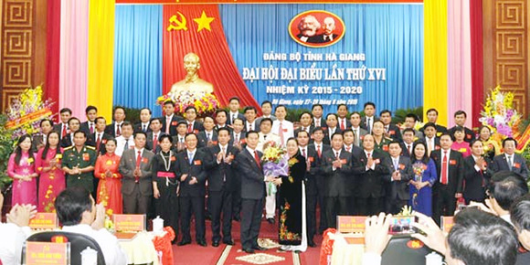 Đồng chí Triệu Tài Vinh tái đắc cử Bí thư Tỉnh ủy Hà Giang