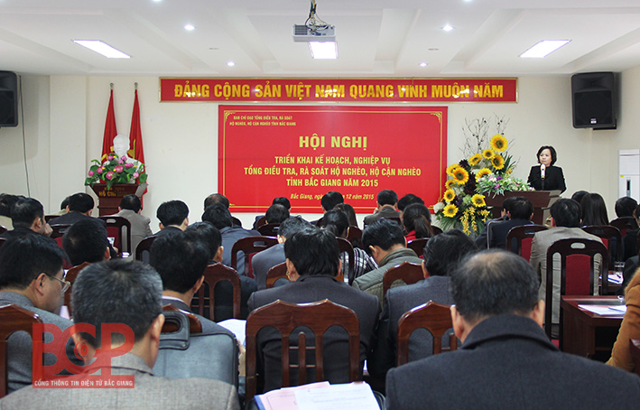 Bắc Giang: Tổng điều tra, rà soát hộ nghèo theo phương pháp tiếp cận đa chiều