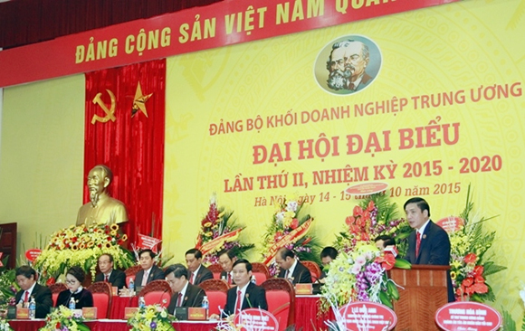Đồng chí Bùi Văn Cường tái đắc cử Bí thư Đảng ủy Khối DN Trung ương