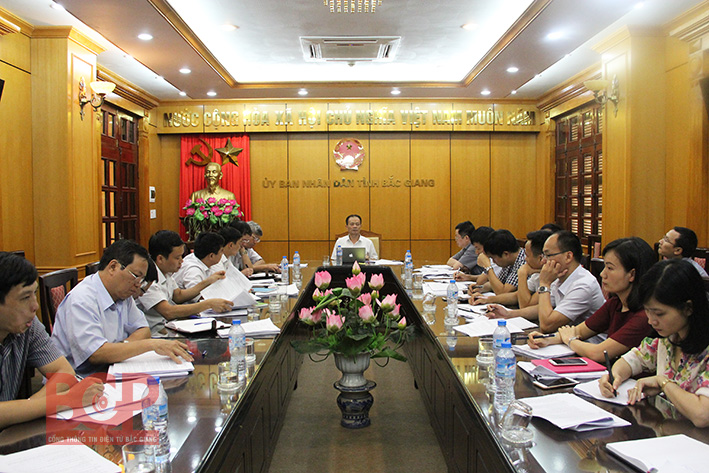 Xây dựng dự thảo quy định quản lý đầu tư và xây dựng trên địa bàn tỉnh Bắc Giang
