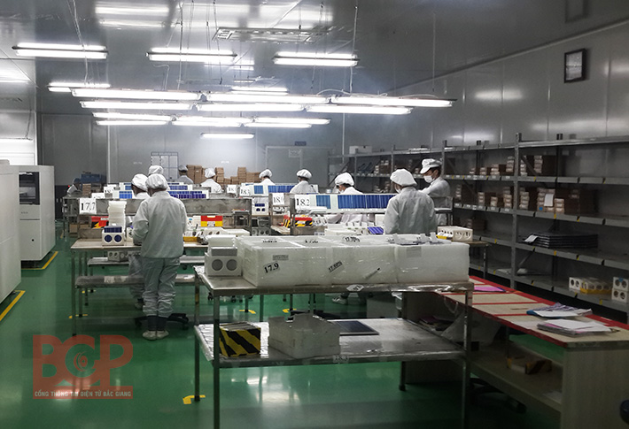 Bắc Giang: Giá trị sản xuất công nghiệp 6 tháng đầu năm 2016 tăng 20%