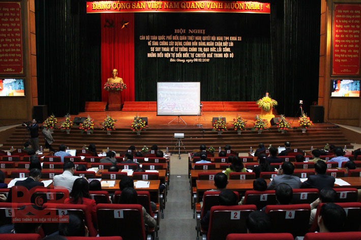 Bắc Giang: Ban hành chương trình hành động thực hiện Nghị quyết Trung ương 4 (khóa XII)
