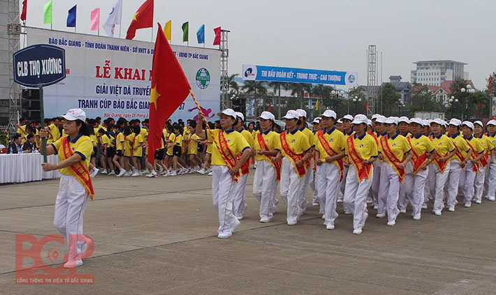 Giải việt dã truyền thống tranh cúp Báo Bắc Giang lần thứ 37 năm 2018