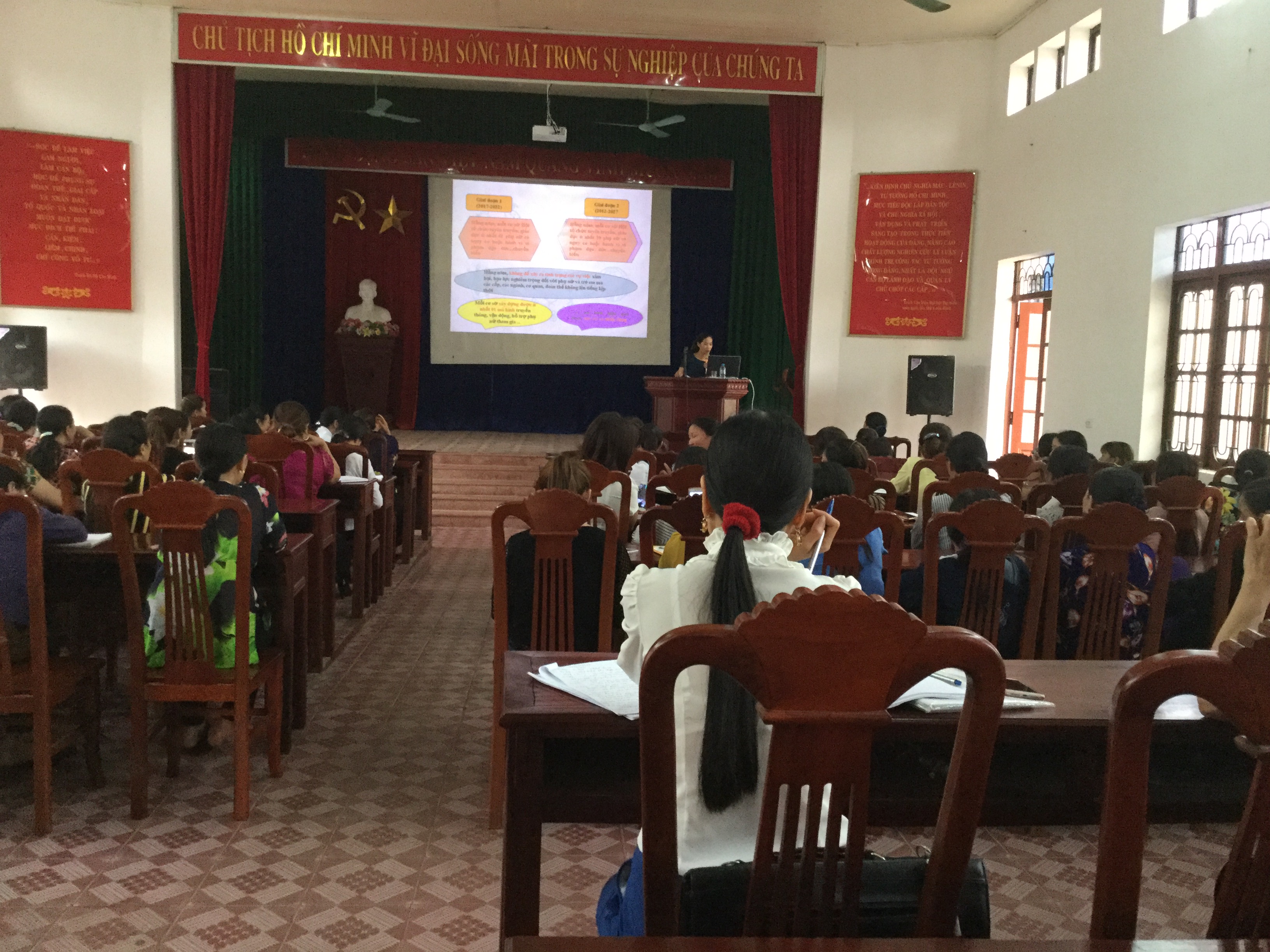 Hội LHPN huyện Yên Thế tổ chức tập huấn nghiệp vụ năm 2018.