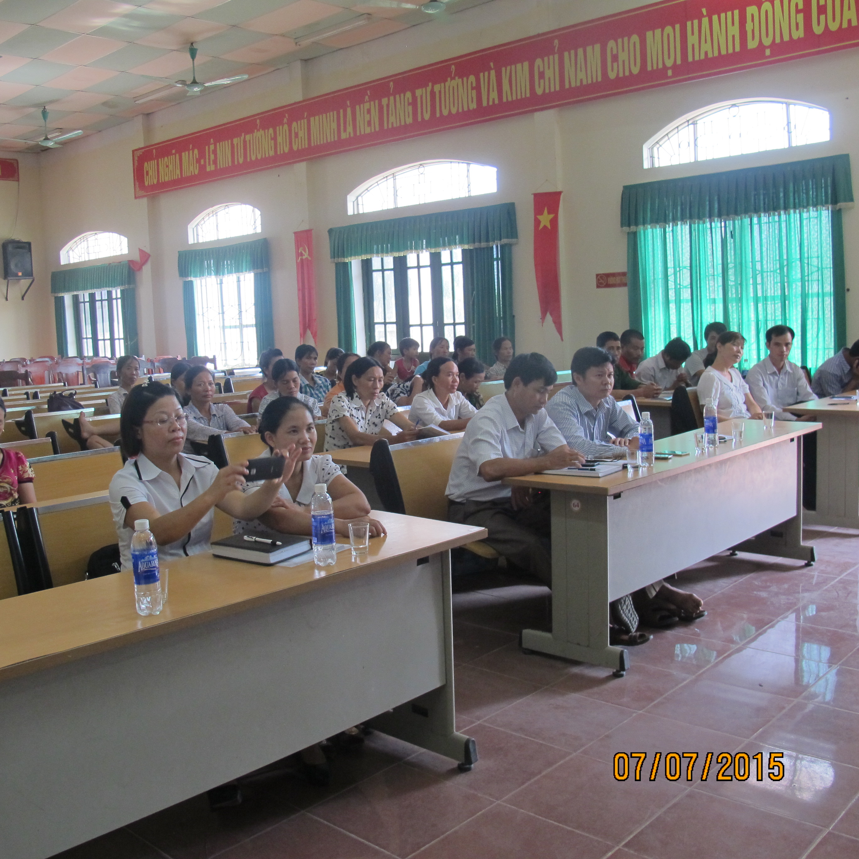 Khai giảng các lớp dạy nghề cho lao động nông thôn huyện Tân Yên, Hiệp Hòa